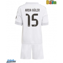 Real Madrid Arda Guler #15 Hjemmedraktsett Barn 2025-26 Kortermet (+ Korte bukser)